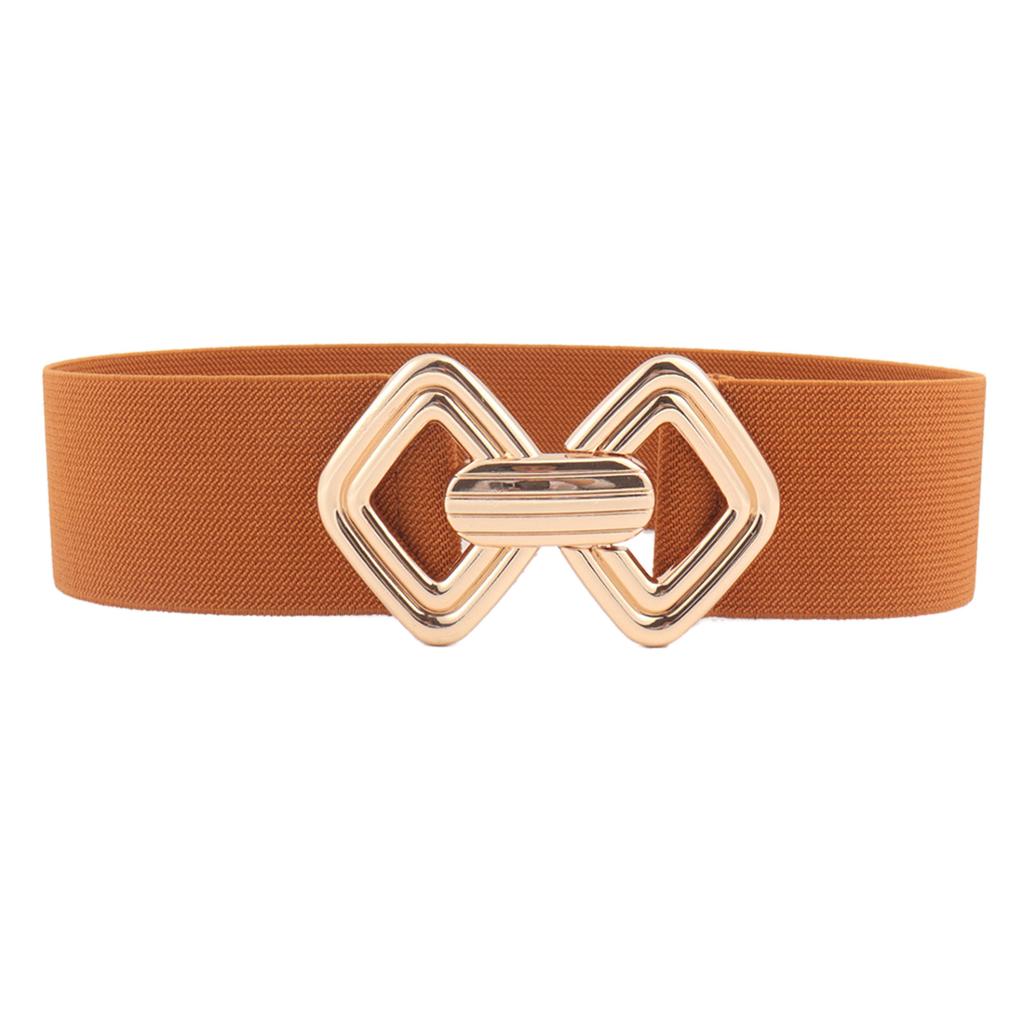 Dehnbarer Taillenformer Elegante breite Kette für Kleid Elastischer Bund Trendige Unterbrust-Taillenkette Breiter Gürtel