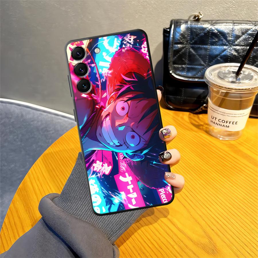 

Чехол-бампер для телефона с принтом Аниме One Piece для Samsung Galaxy A07 A06 Note 20 Ultra 9 10 A01 A02 A30 A40 A10 A20 A50 A70 A05 A03 A04 Galaxy A02