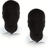 2pcs Breathable Cosplay Full Mask Black Cosplay Head Cover New Hood Cosplay Prop
