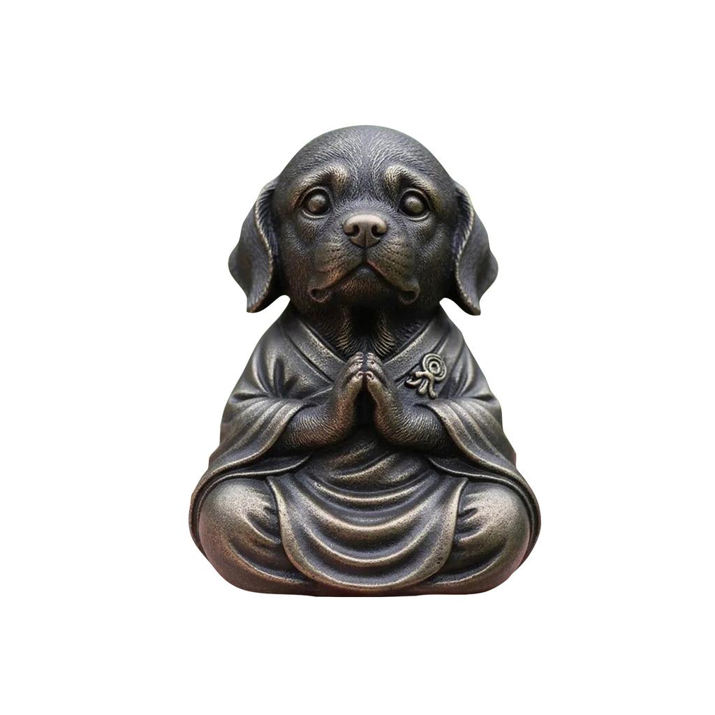 Meditation Cute Dog Decoration Desktop Ornaments