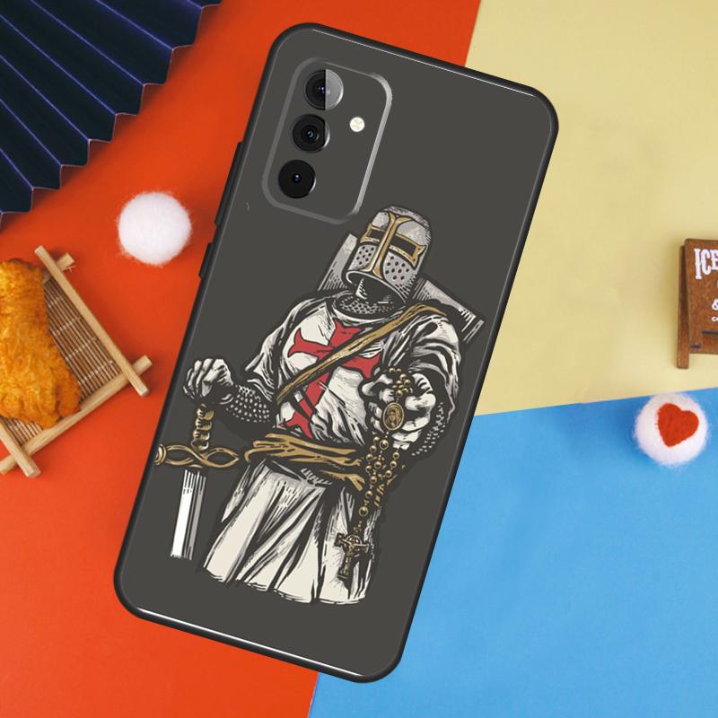 Christian Templar Knights Case For Samsung Galaxy A17 A35 A55 A06 A16 A26 A36 A56 A53 A32 A52 A33 A13 A14 A34 A54 A15