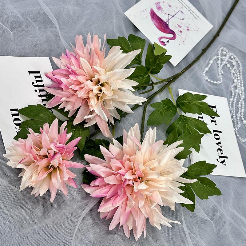 Plants Chrysanthemum Simulated Wedding Hotel Restaurant Desktop Props Decoration