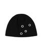 FANCY CLUB Fy Eyelet Beanie (Black) F25Ze033