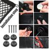 Black Car Accessories Trunk Storage Net Elastic Mesh Cargo Pocket Organizer Bag