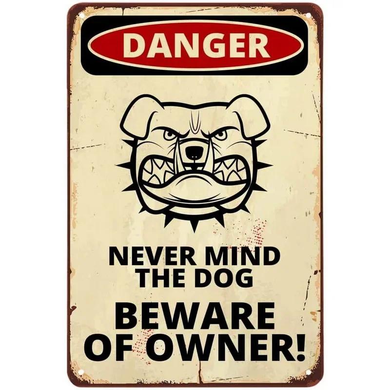 Vintage Warning Metal Signs No Stupid People Beyoud This Point Wall Decor for Home Bars Garage Cafe Club Man Cave Pubs Retro