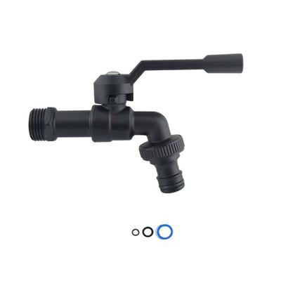Single Handle Outdoor Water Tap Weatherproof Design Rotating Nozzle Maintenance Without 1/2x3/4 for Garden Hose Connection