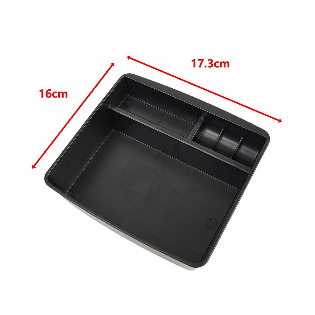 Auto-Aufbewahrungsbox Innen ABS Organizer Abdeckung 17,3 x 16 cm Praktisch
