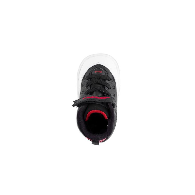 Jordan B'Loyal Abrasion Resistant Mid top Toddler Shoes Black Red Infant And Toddler CK1427-016