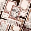 40 Pages Series Retro Story Notes European Retro Theme Notebook DIY Decorative Base Card Paper
