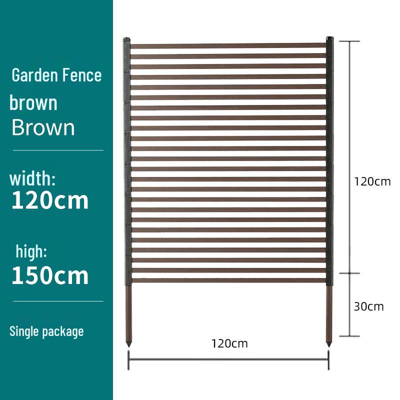 Outdoor Garden Courtyard Picket Fence & Climbing Frame
