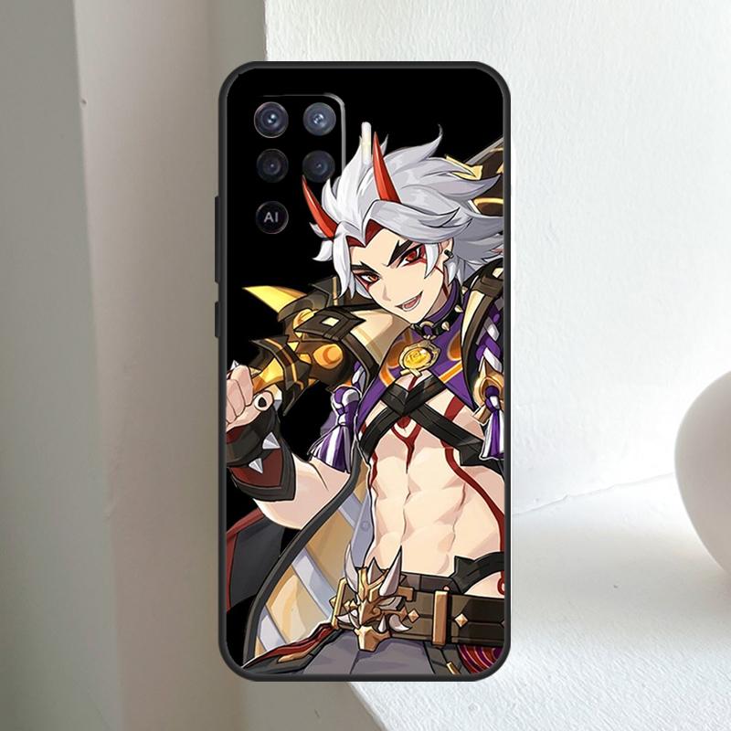 Genshin Impact Arataki Itto For OPPO A78 A98 A18 A38 A58 A5 A6 Pro A15 A17 A57 A16 A76 A96 A54 A74 A94 A40 A60 A80 Case