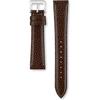 Seiko Men's Watch Genuine Leather Band Waterproof Brown 16mm Strap with 14mm Buckle