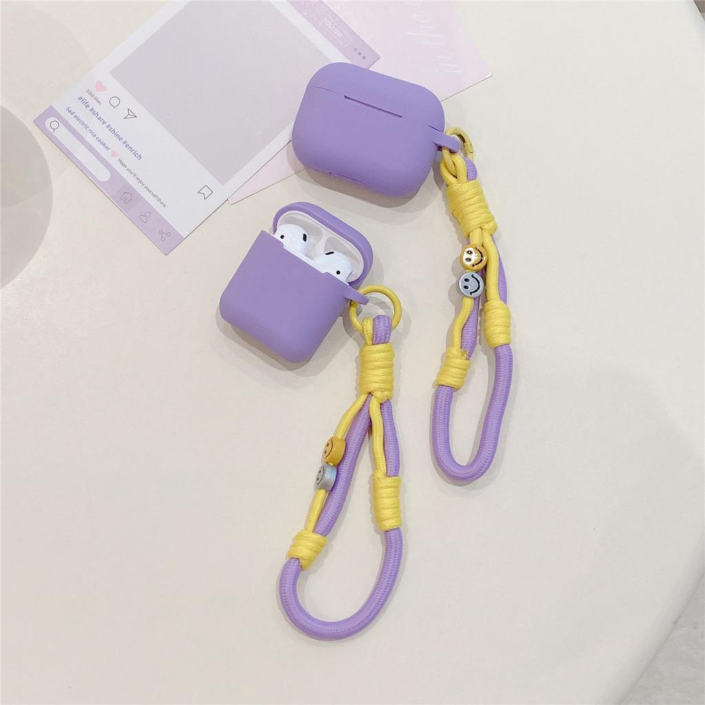 Hand Rope for Apple AirPods 1 Generation Bluetooth Headset Protective Case Pro1 Headphone Case 1st Generation Silicone Soft Case