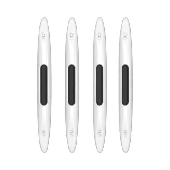 

4 шт., автомобильная анти-столкновительная антистатическая силиконовая лента, термогибкая, универсальная, устойчивая самоклеящаяся авто-внедорожник белый