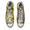 Converse Chuck Taylor 70S Comfortable and Breathable High-Top Espadrilles Unisex Yellow
