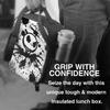 Horror Halloween Christmas Insulated Lunch Bag Portable Thermal Lunch Containers Reusable Cooler Tote Bag for Work Picnic Travel