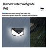 IP65 Waterproof LED Solar Lights Outdoor RIP Motion Sensor Wall Lamp 3 Modes Solar Powered Garden Patio Stairs Street Lights