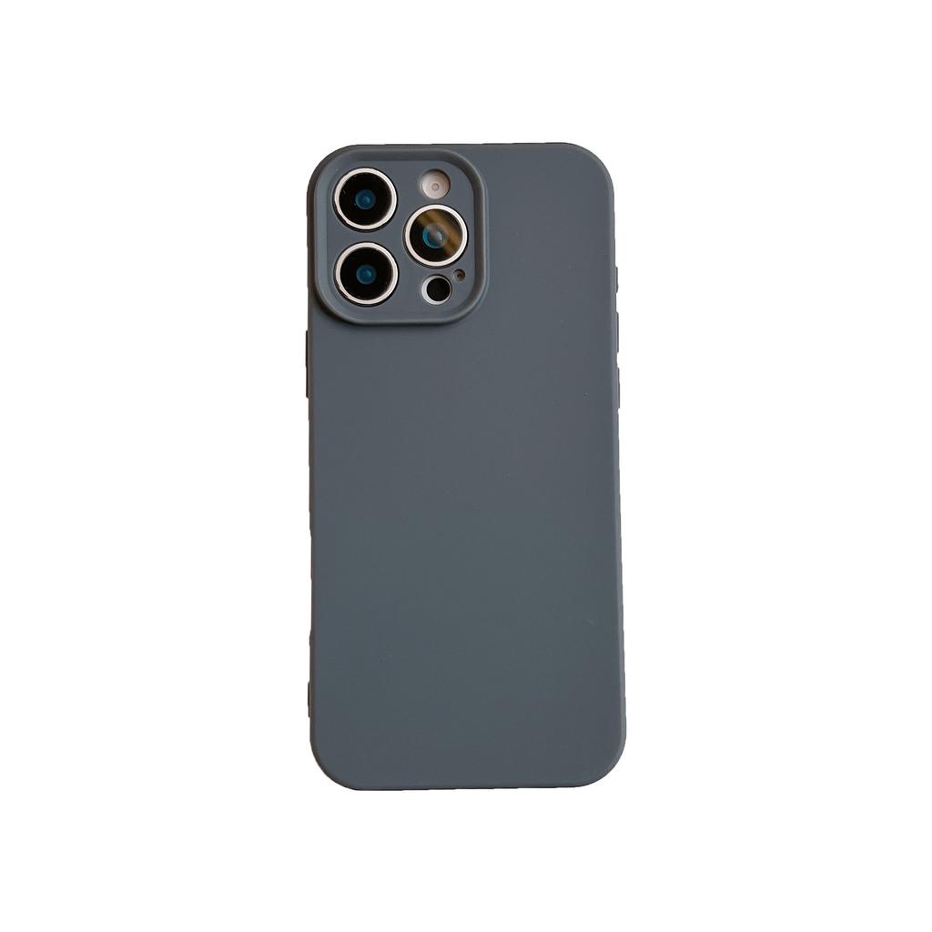 Niche solid color convex lens matte case for iPhone16Pro max mobile phone case Apple 15 new 14/13