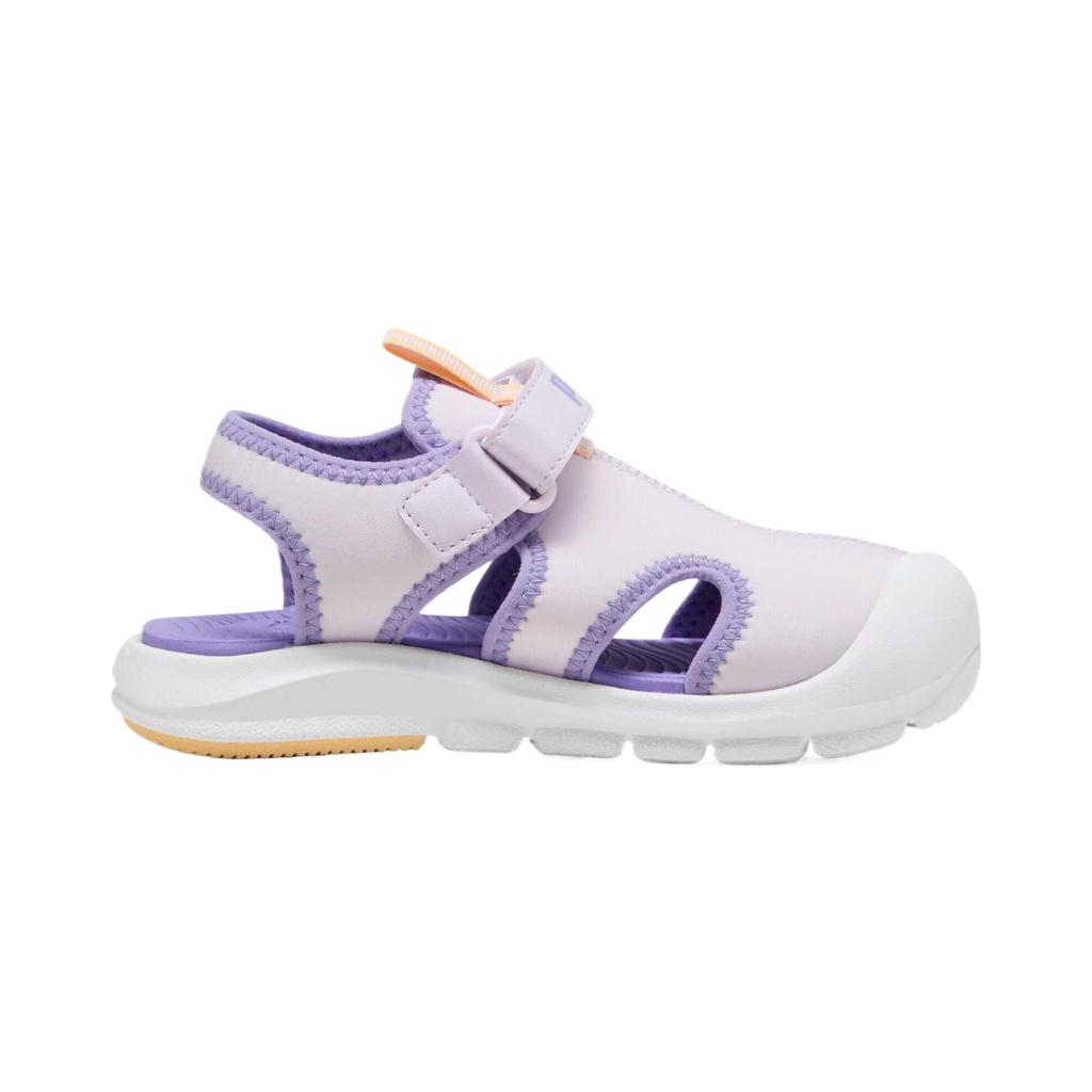 Puma Comfortable Durable Casual Simple Sandals Kids Footwear Purple 400584-04