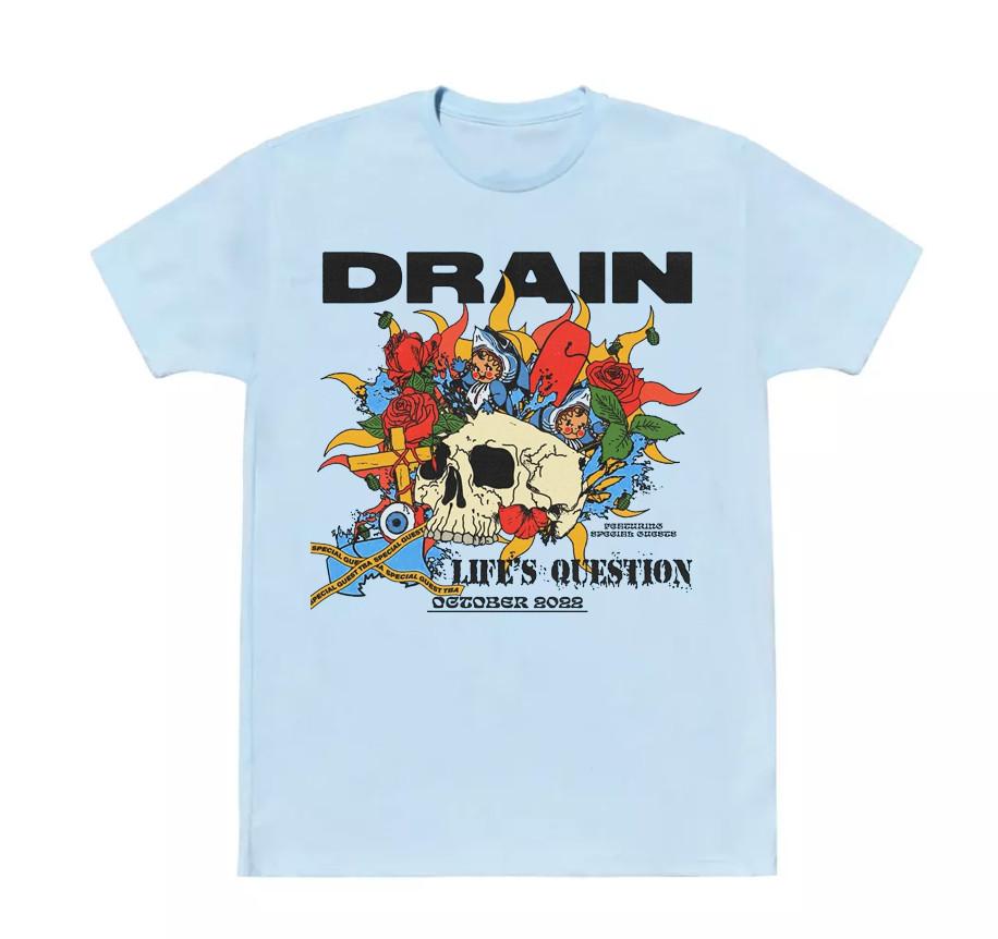 New Popular Drain Band Tour 2022 T-shirt All Size S to 5XL L