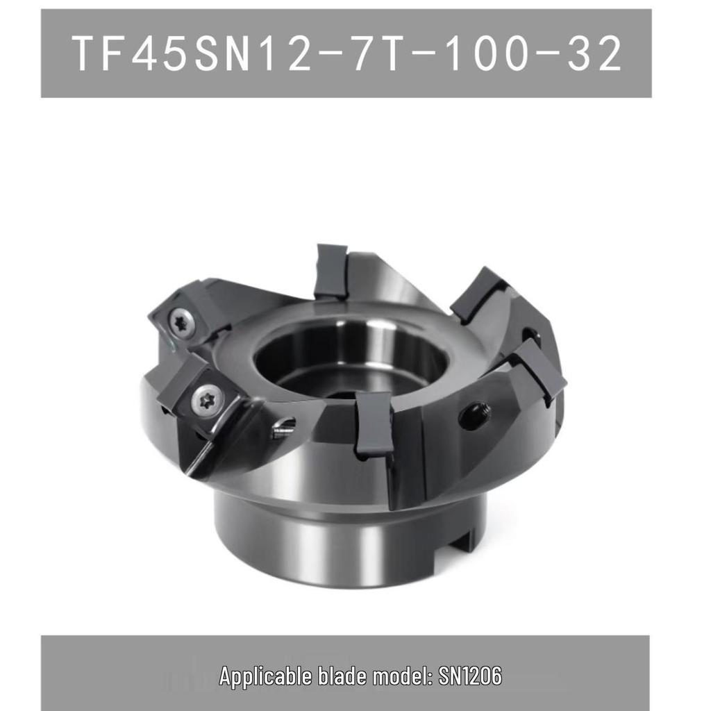 Face Mill Cutter Head: SNMU1206XTN, SNMX1205 AN, SNEU1206ZNEN (45°, 75°, 88°)