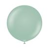 Kalisan Retro Winter Green Latex Balloons, Green, 60Cm, 2Pcs.