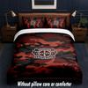 Bayer Leverkusen Football Design Bed Bedding Set 1 Duvet Cover + 2 Pillowcases Soft Breathable Household Bed Linens