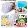 100pcs Organza Drawstring Transparent Gift Bag,Suitable for Wedding Gifts,Party Gifts,Jewelry,Candy Decorations,Wedding Gift Bag