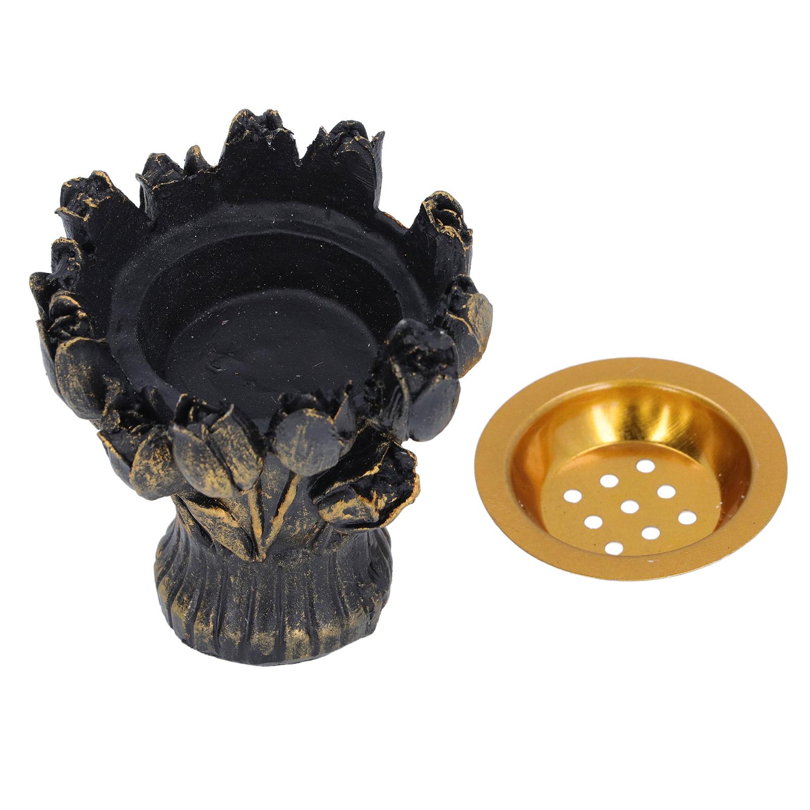 

Смолокурница Элегантный вид Компактная Портативная Универсальная Декоративная Подставка для благовоний для Гостиной