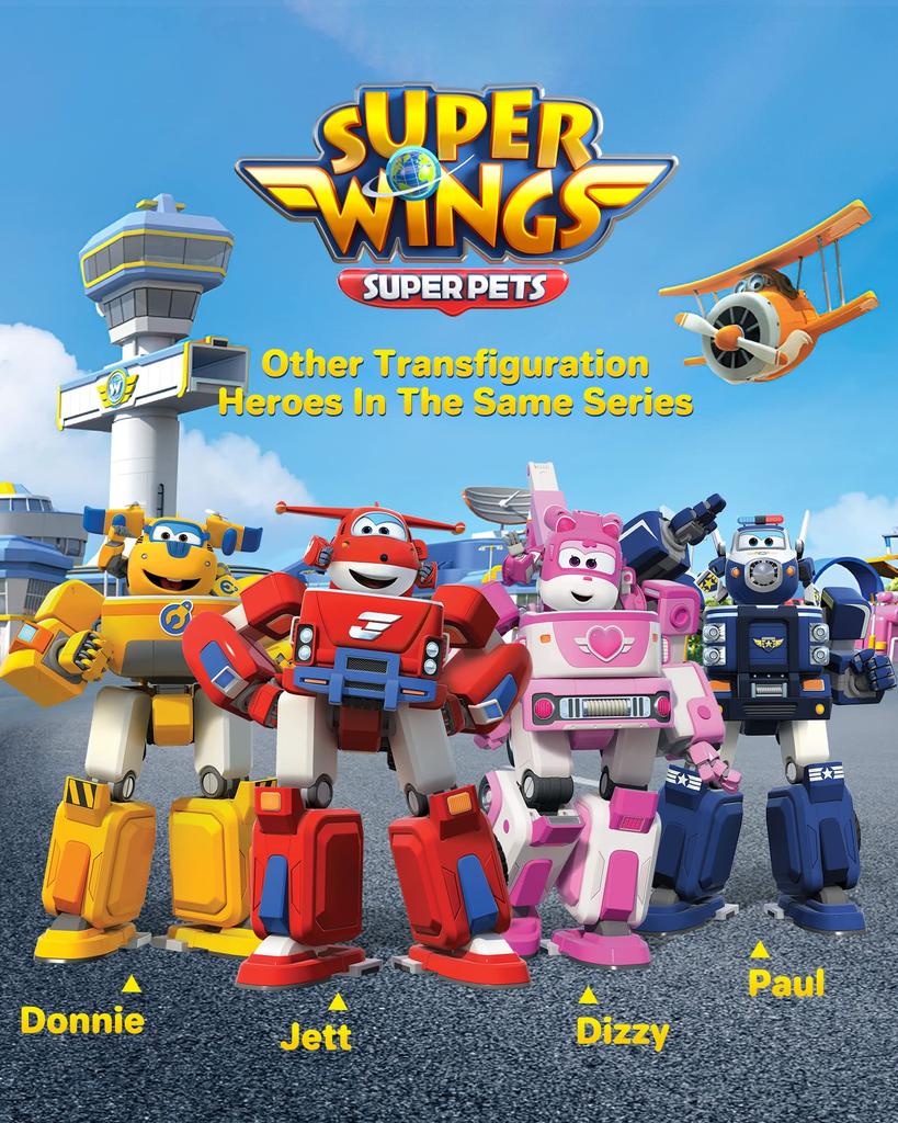 Super Wings Season 2 HOGI Robot Suit Mini HOGI Super Wings Season 2 HOGI Robot Suit Mini HOGI - + - + [Used]