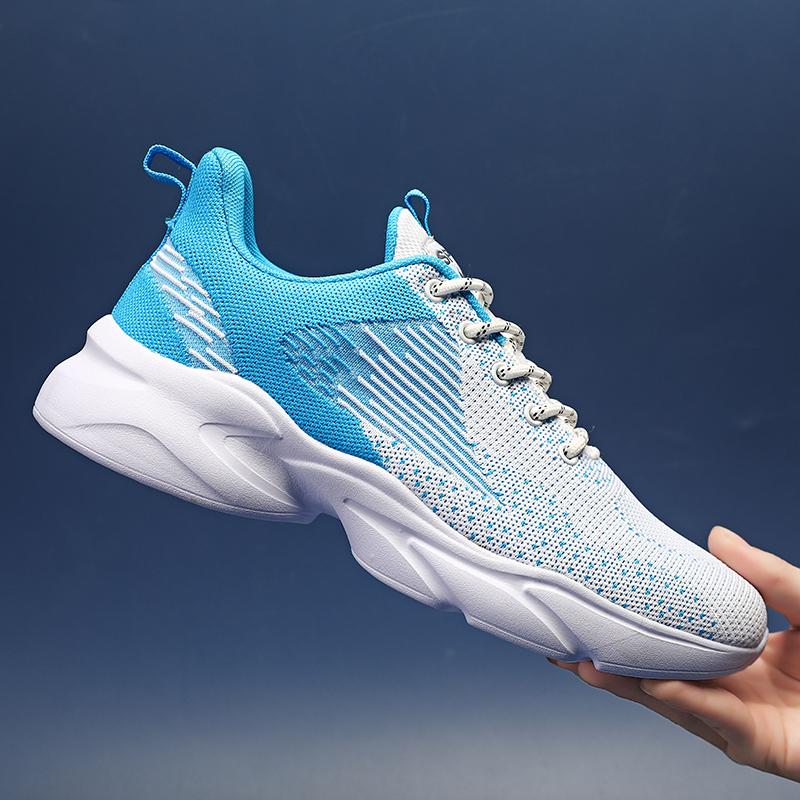 Fashion Men's Summer Mockagins Black Multi Functional Casual Shoes Mesh Breathable Running Shoes Lightweight Sports Shoes Men's Tennis