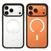 Acrylic Strong And Anti Drop Phone Case For iPhone 17 Air 16 15 14 13 12 Pro Max For Magsafe Magnetic Wireless Charging Cover