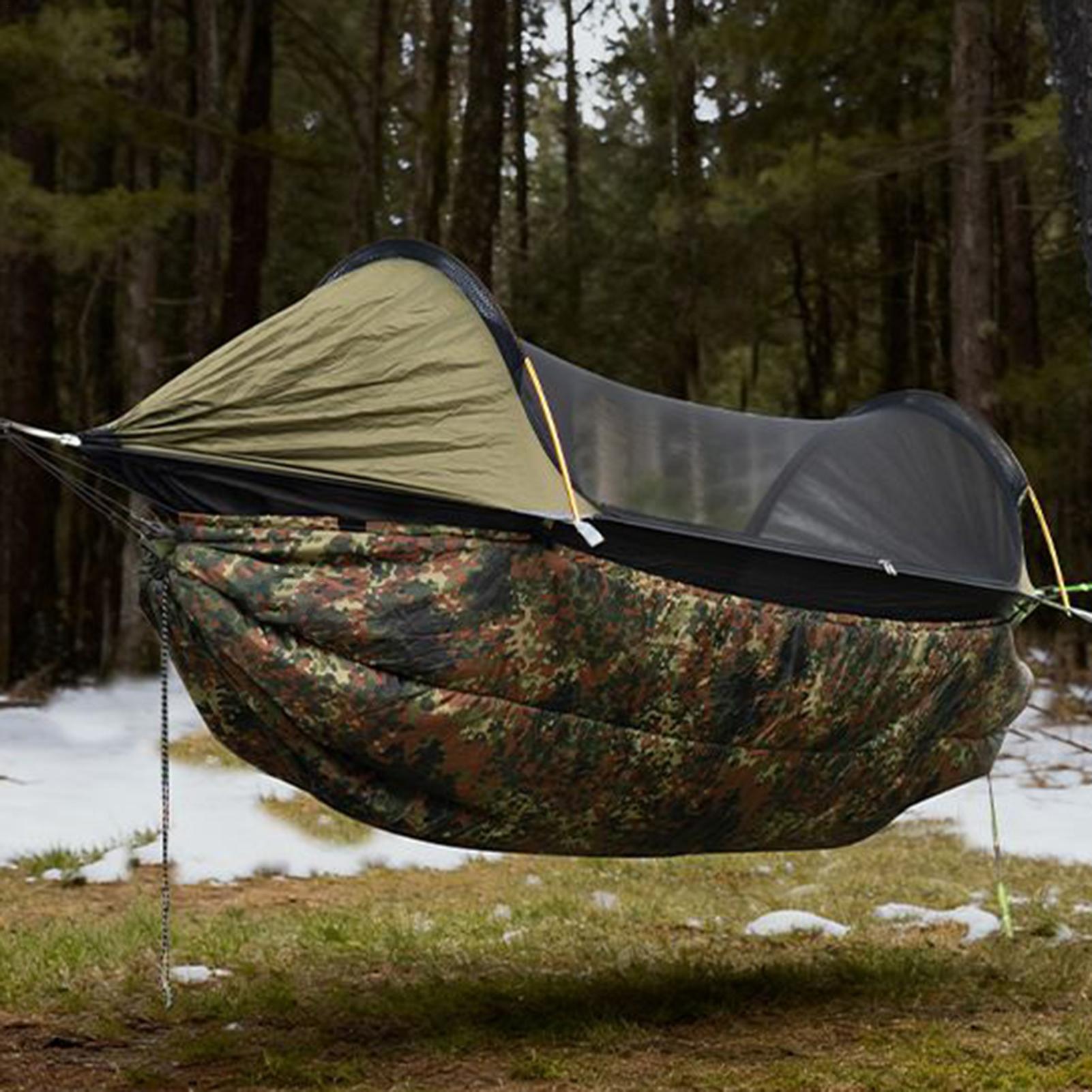 Multifunctional Sleeping Bag Hammock Underquilt Winter Warm Hammock Under Blanket Poncho for Camping Backpacking Traveling Swing China Mainland