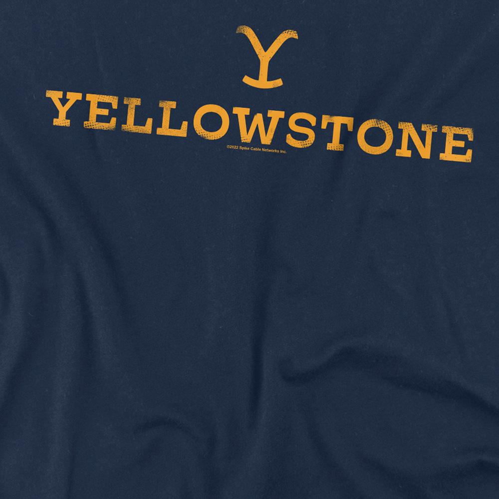 Yellowstone Unisex Adult Logo T-Shirt