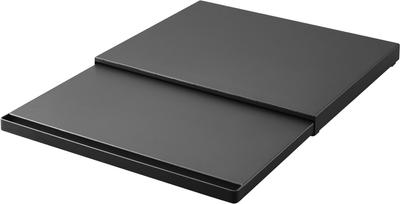 Yamazaki Jitsugyo [Produit terminé, seul le bouchon doit être installé] Table coulissante sous appareil de cuisine noire environ. L45 x P39 - 64,5 x