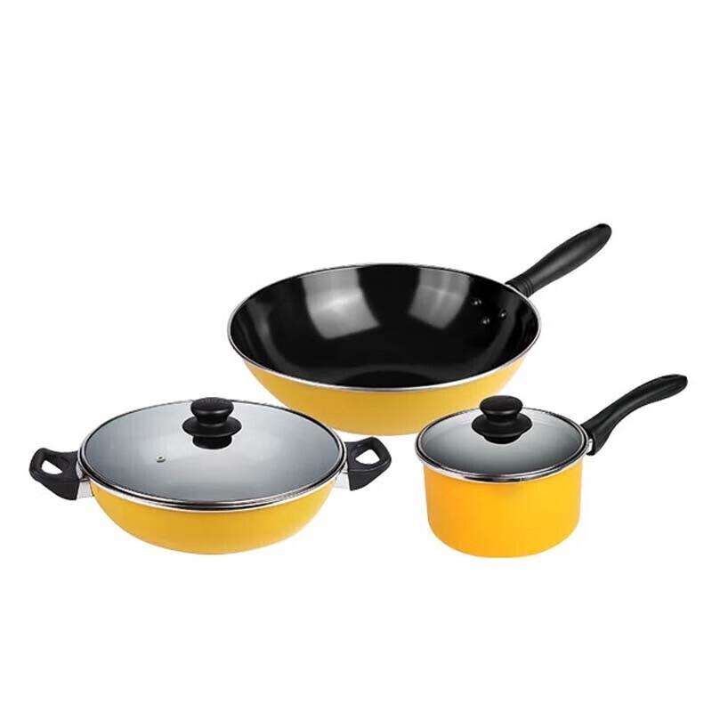 Supor T1360T Cast Enamel Non-Stick Cookware Set