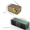 Retro FM Radio with Bluetooth Super Bass Vintage Radio Sound Bar Bluetooth Speaker  Classic