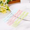 Home Tableware Fork Stainless Steel Forks Fruit Chopsticks for Children Lunch Boxs Accessories Table Skewers Kitchen Dining Bar