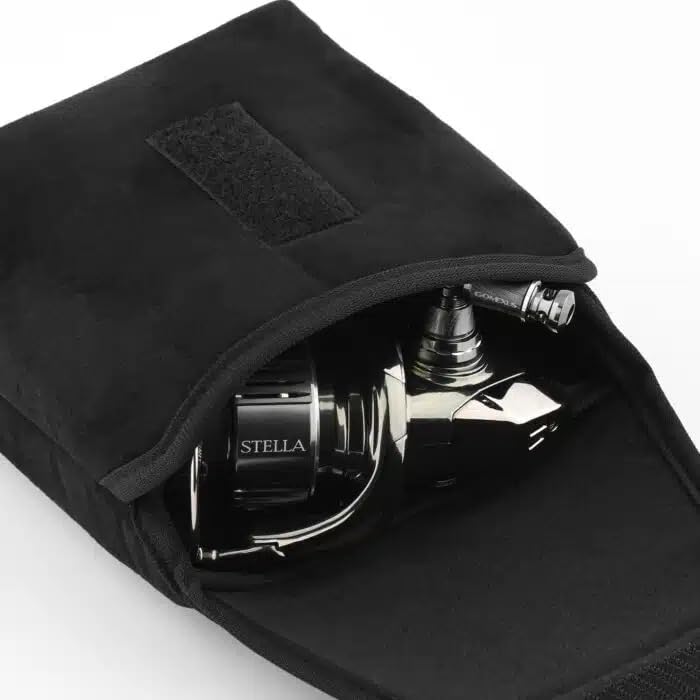 Gomexus Reel Stand Foldable Engraved Version with Hook Mount for Stella Reels R-EVO 47.5mm