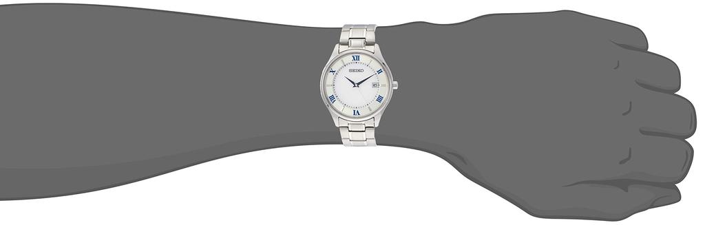 SEIKO SELECTION Seiko Selection Solar Titanium White Sapphire [SEIKO SELECTION] Watch, Model, Dial, Glass, SBPX113, Men's