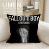 Music Fall Out Boy Cushion Cover Pillowcase Set Pcs x x Breathable Washable Sofa Cushion Cover