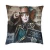 Michael Myers Cushion Cover 45X45Cm Home Decorative Printing Halloween Horror Movie Throw Pillow For Car Double Side