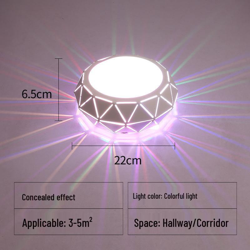 Modern Embedded Corridor Downlight - Creative Spotlight for Foyer & Hallway Ceilings