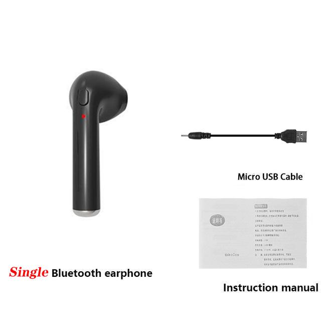 I7/I7s Wireless Stereo Headset with Charge Box Earphone for iPhone