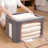 Large Foldable Quilt Storage Bag-Dust-proof Organizer Box for Clothes Blankets Wardrobe Cabinet Storage Organizers for Home Use