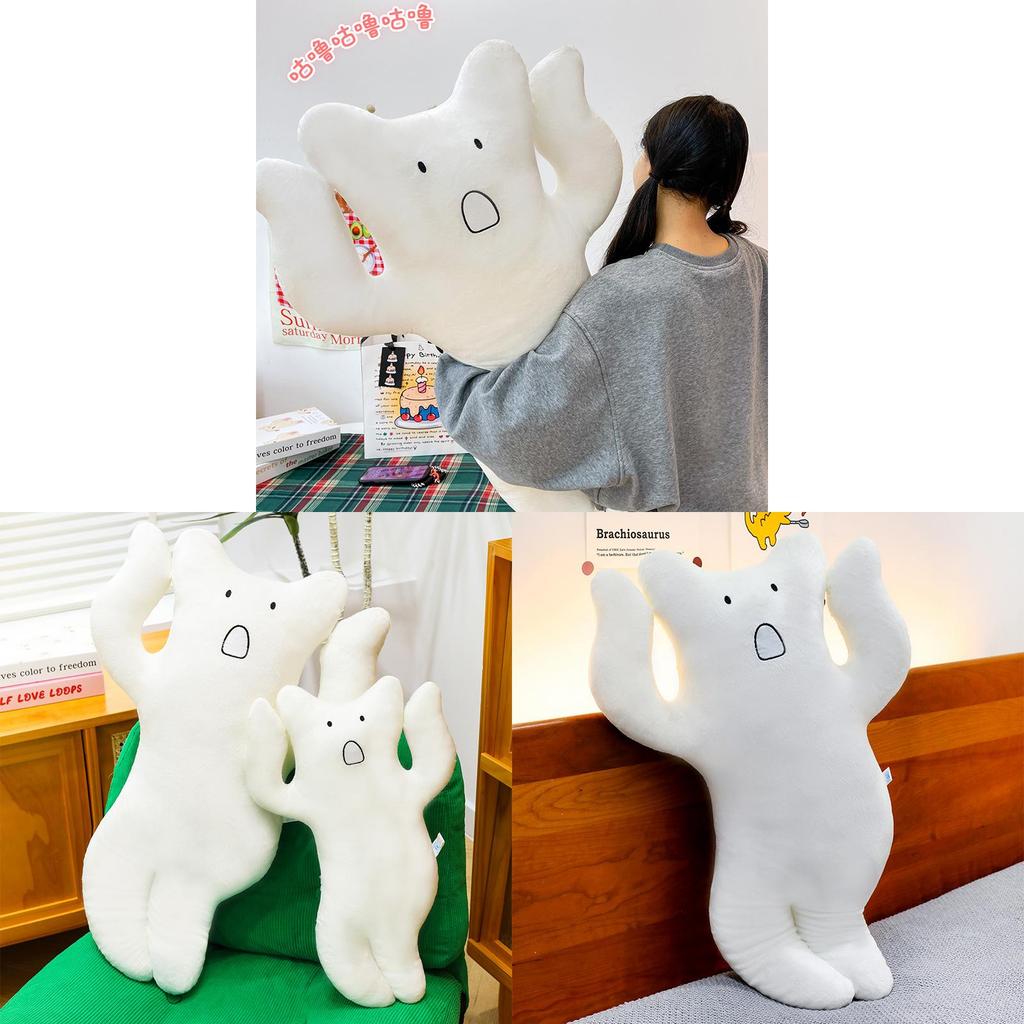 Creative Long Cat Plush Toy With Feather Cotton Filling For Kids And Girls Birthday Gift
