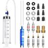 Seringue de scellant pour pneu de VTT transfrontalière pour valve française