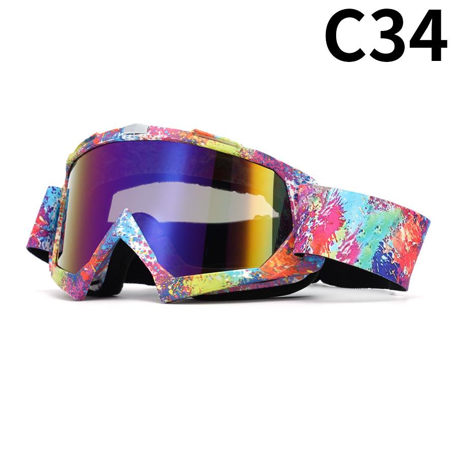 Gogle motocyklowe Transfer wodny Off-road Outdoor Jazda Okulary sportowe Gogle narciarskie Wiatroodporne okulary