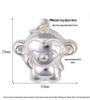 S925 Sterling Silver Zodiac Animal Pendant & DIY Braided Rope Bracelet