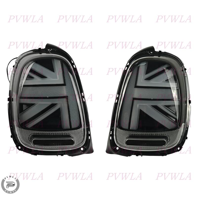 

For BMW Mini Cooper F55/F56/F57 2014 2015 2016 2017 2pcs LED Taillights Rear Brake Lights Tail Lamp чорний